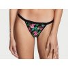 VS bavlněné string bikini tropický vzor2