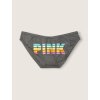 PINK bavlněné bikini s nápisem šedé3