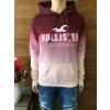 Hollister ombré mikina s kapucí s logem
