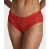 Victoria's Secret červené krajkové brazilky