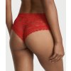 Victoria's Secret červené krajkové brazilky