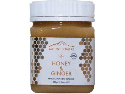 Mount Somers Honey and Ginger 350g Front 1818x2242 a29be7b