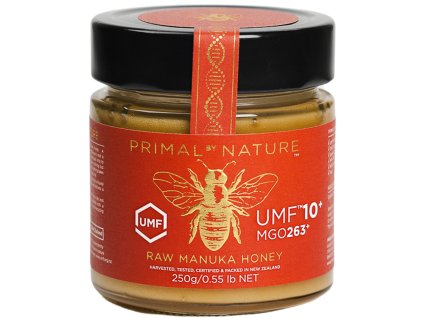 Primal Manuka UMF 10 250g Front 1023x1247 eb650ef