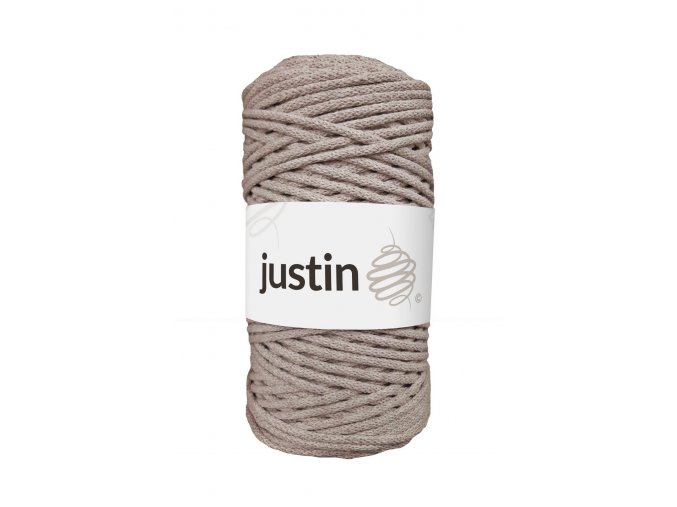 Bavlněné šňůry JUSTIN 3 mm lněná