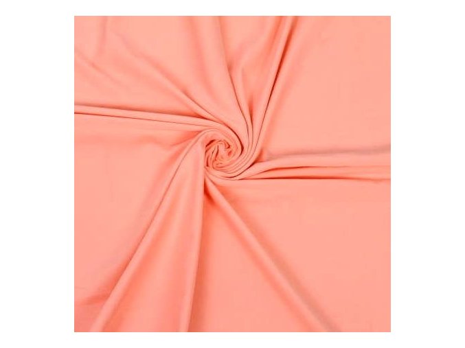 3301 Bavlněný úplet Světle lososový