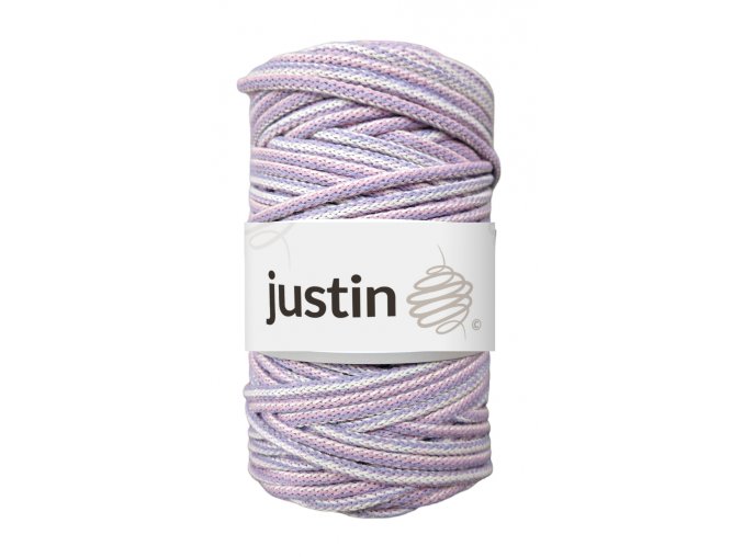 Bavlněné šňůry JUSTIN 5 mm mix Lilie