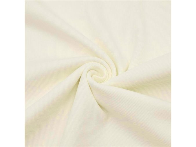 2008 Bavlněný náplet žebro krémový