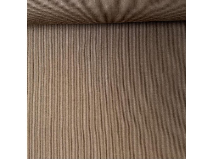 7001 Bavlněný náplet žebro oříškový