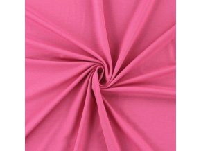 3024 Bavlněný úplet fuchsiový