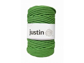 Bavlněné šňůry JUSTIN 5 mm limetka