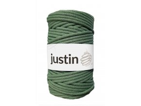 Bavlněné šňůry JUSTIN 5 mm šalvěj
