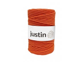 Bavlněné šňůry JUSTIN 5 mm pomeranč