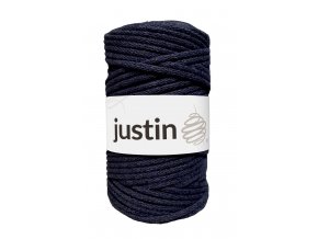 Bavlněné šňůry JUSTIN 5 mm granátová