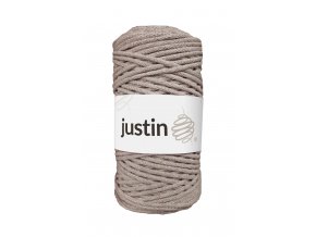Bavlněné šňůry JUSTIN 3 mm lněná