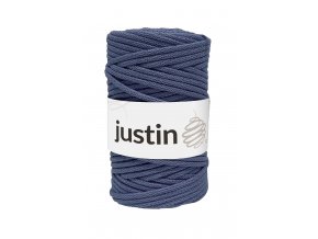 Bavlněné šňůry JUSTIN 5 mm jeans