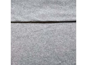 8001 Bavlněný náplet šedý melír
