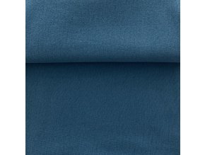 5021 Bavlněný náplet modrý džínový