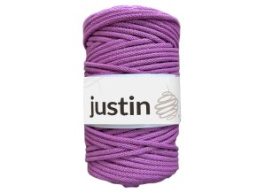 Bavlněné šňůry JUSTIN 5 mm orchidea