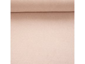 2009 Bavlněný náplet žebro pudrový