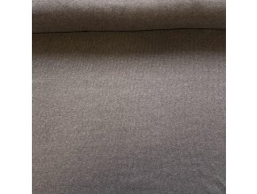 7000 Bavlněný náplet žebro moka melír