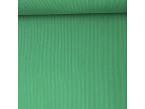 6100 Bavlněný náplet žebro zelený