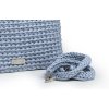 Háčkovaná crossbody kabelka Viktorie světle šedá