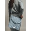 Háčkovaná crossbody kabelka Viktorie světle šedá