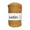 Bavlněné šňůry JUSTIN 5 mm hořčice