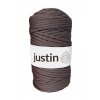 Bavlněné šňůry JUSTIN 3 mm moka