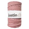 Bavlněné šňůry JUSTIN 5 mm mix růžová
