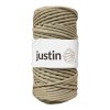 Bavlněné šňůry JUSTIN 3 mm béžová