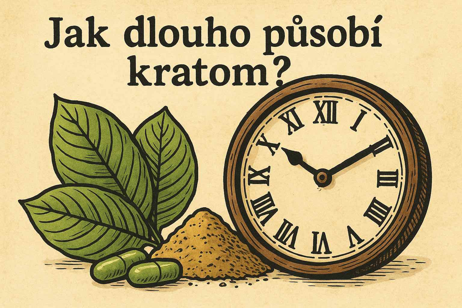 Jak dlouho působí kratom? Tipy