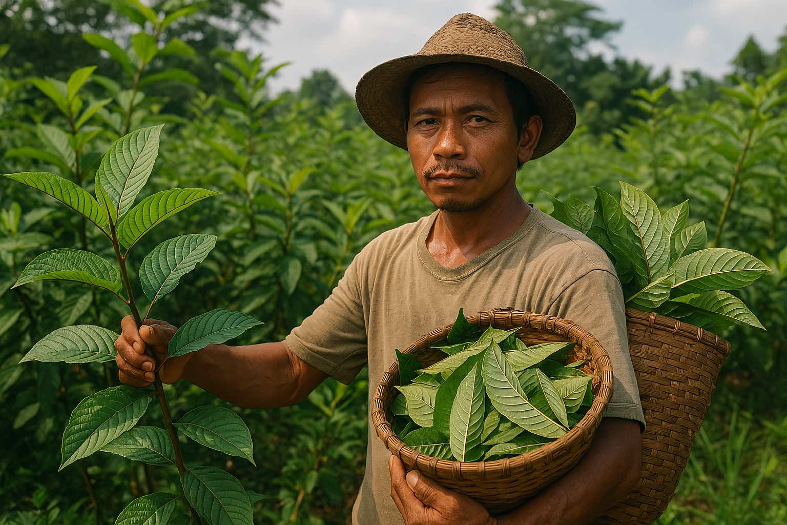 Zlato Indonésie: ekonomický dopad kratomových plantáží