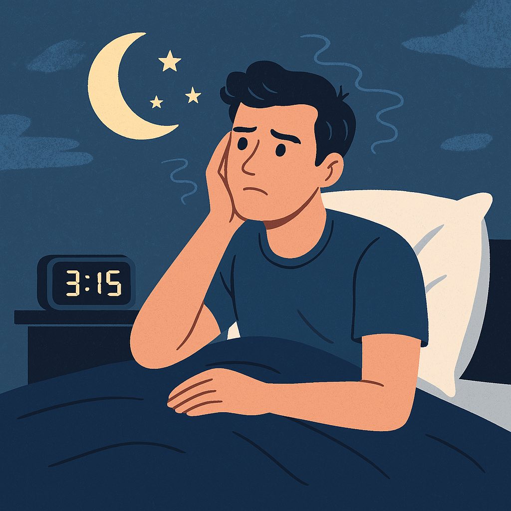 Proč nemůžeme v noci spát? Nejčastější příčiny a jak je přirozeně řešit