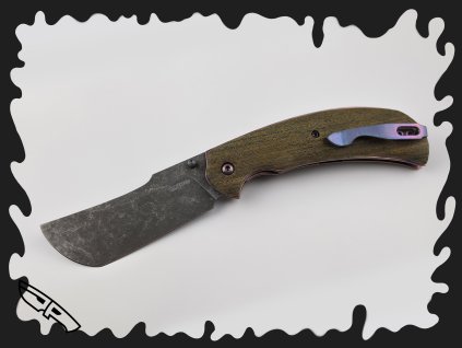 RHYNO - zavírací nůž - quajak/purple