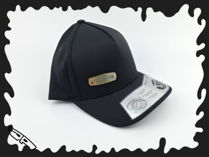 PREMIUM FLEXFIT POCKET-titanium/kožené logo