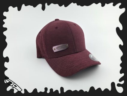 FLEXFIT melange zahnutý kšilt TITANIUM