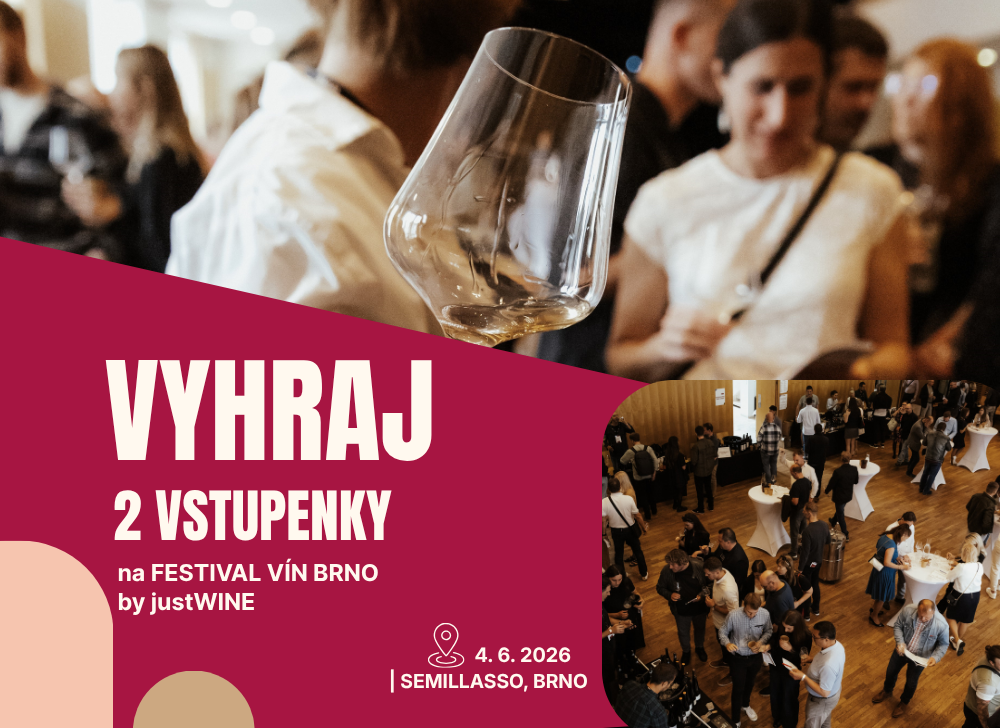 VYHRAJ 2 VSTUPENKY NA FESTIVAL VÍN BRNO 2026