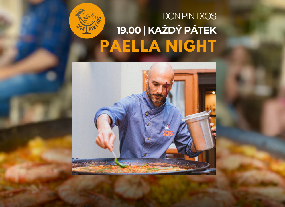 PAELLA NIGHT každý pátek v Don Pintxos!