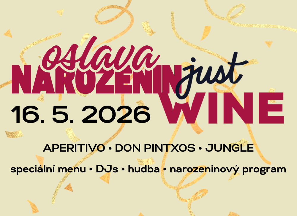 justWINE slaví 11. narozeniny, dojděte slavit taky!