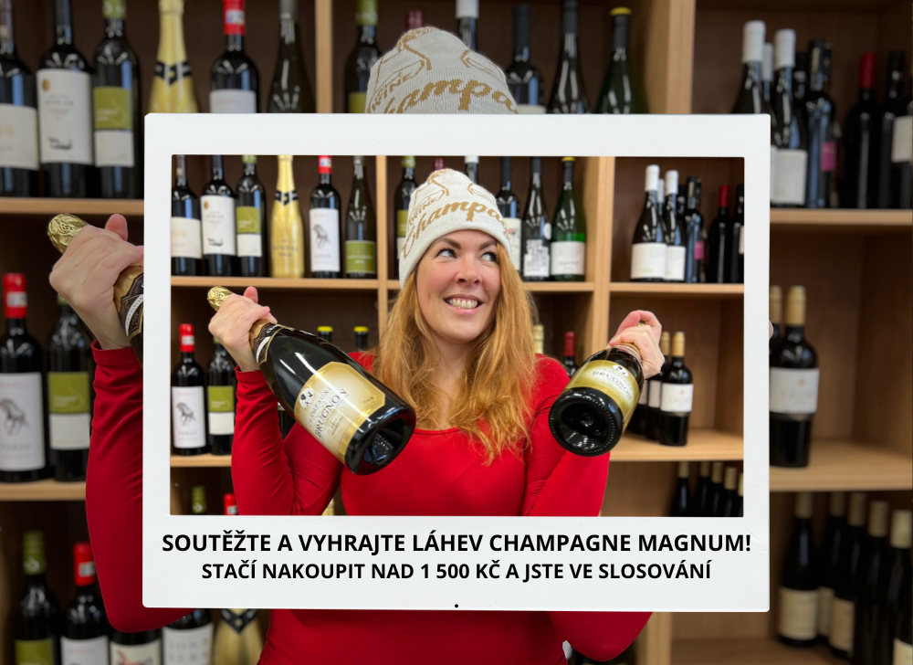 vánoční soutěž o láhev Champagne