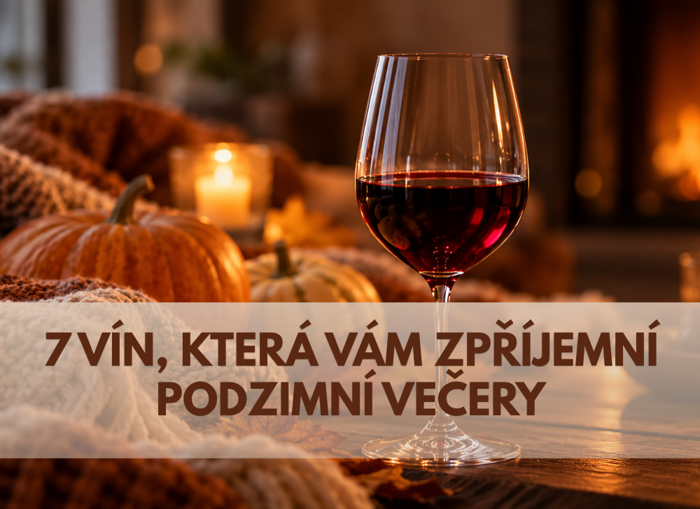 Co si otevřít na podzim? 🍷 7 vín, která vám zpříjemní dlouhé večery