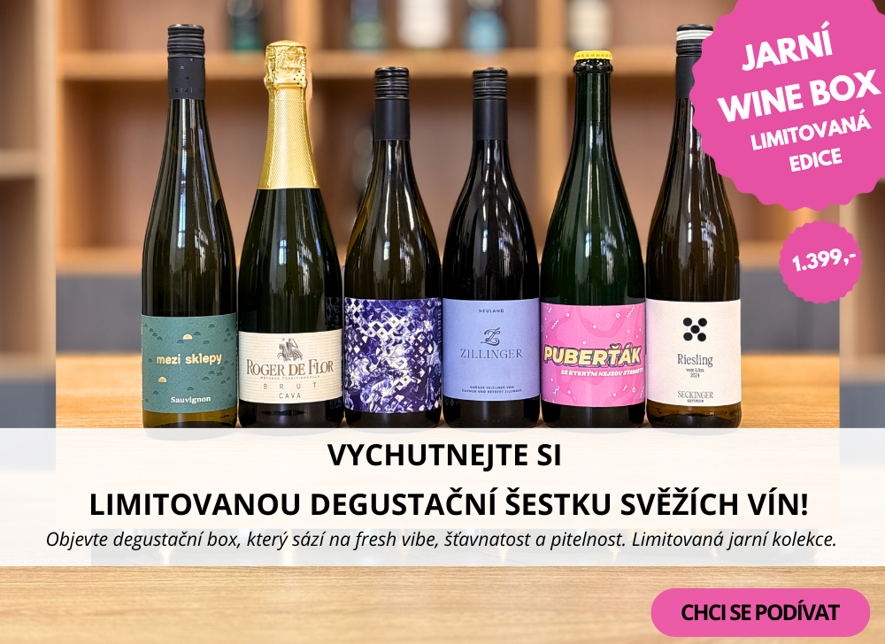 Jarní wine box