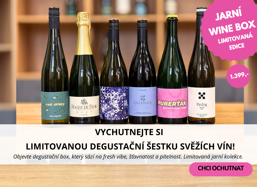 Jarní wine box