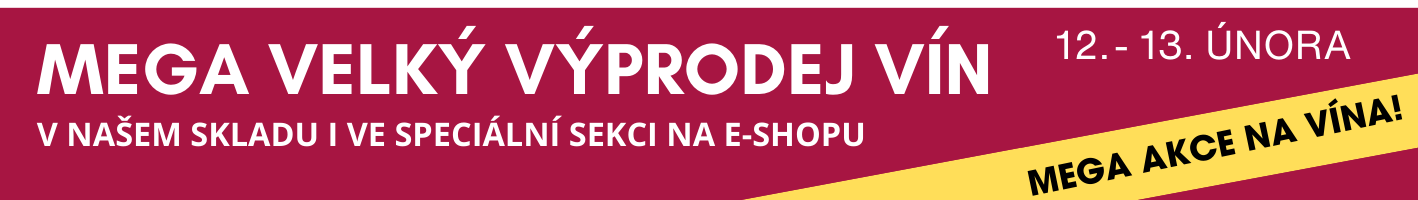 MEGA VÝPRODEJ VÍN