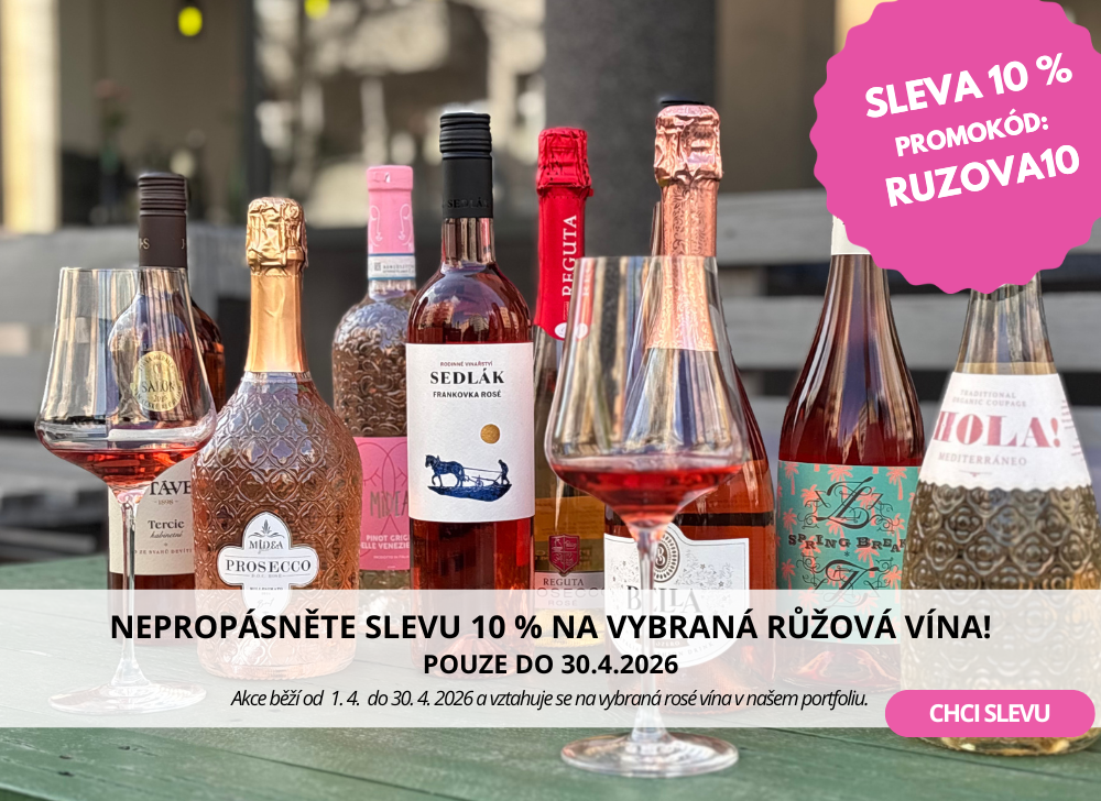 Rosé vína -10 % sleva