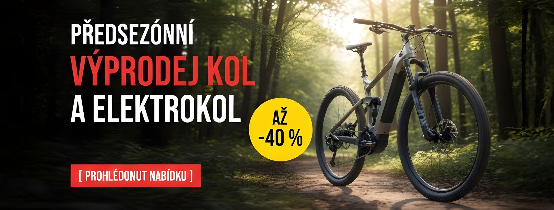 Predsezonní vyprodej kol