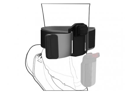 49116 937 LGHT STIX ARM LEG BAND MOUNT BLK