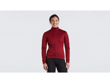 64422 331 APP RBX COMP SOFTSHELL JACKET WMN MRN M HERO