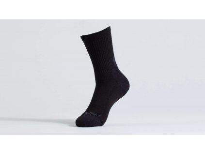 ponožky SPECIALIZED Cotton Tall Socks (Barva oblečení Smoke, Velikosti oblečení X-Large)
